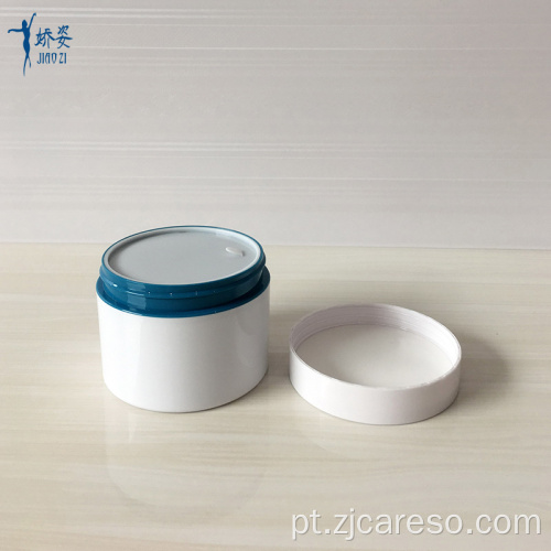 Frasco de creme PP 250ml com parede espessa e boca larga